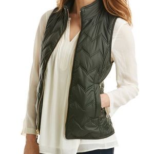 Vineyard Vines Whale Tail Dark Olive Vest